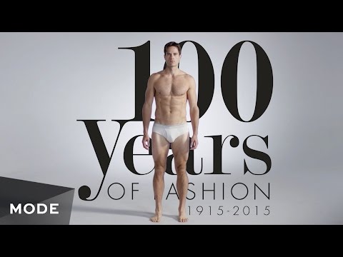 100 anni di moda maschile in 2 minuti